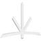 Ekena Millwork Alberta Architectural Grade PVC Gable Bracket, 84"W x 49"H x 2"D x 4"F, 14/12 Pitch GBP084X49X0204ALB00 - alternate 1